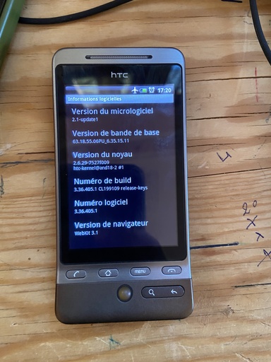 HTC Hero (2009) (بطارية ممتازة)-حنين إلى الماضي